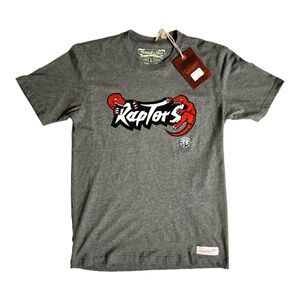 MITCHELL & NESS TORONTO RAPTORS CREWNECK TSHIRT UNISEX NWT